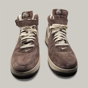 Nike AIR FORCE 1 MID 'CHOCOLATE' Men's Sneakers